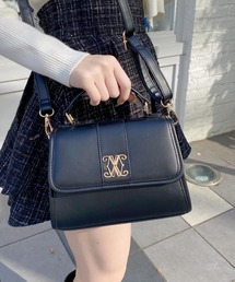 INGNI | エンブレム付ショルダーバッグ(ハンドバッグ)