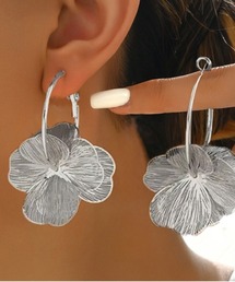 Port（ポート）の「【 Port / ポート 】 メタル フラワー フープピアス #（ピアス（両耳用））」