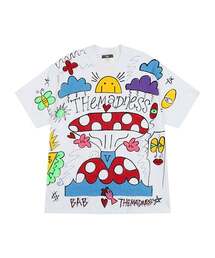 HAND WORK MUSH T-SHIRTS_WH