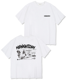 ウェーブサーファー オーバーサイズ 半袖Tシャツ ホワイト