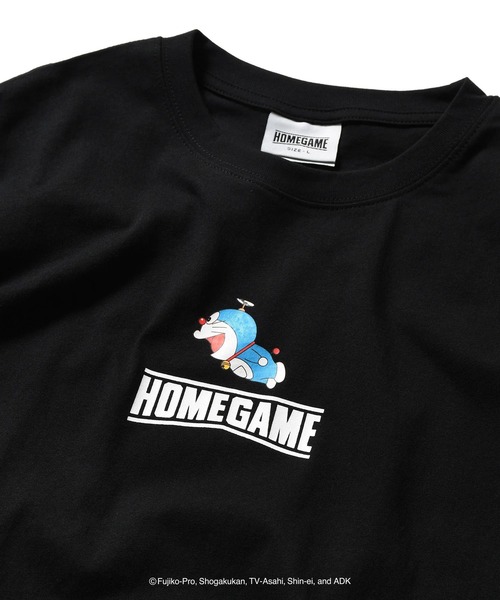 HOMEGAME(ホームゲーム)の「ドラえもん × ホームゲーム 【HOMEGAME】 - コラボレーション 半袖Tシャツ【DORAEMON HOPTER TEE BLACK HG2501113】(Tシャツ/カットソー・メンズ・ブラック・XX-LARGE/X-LARGE/LARGE/MEDIUM/SMALL)」の3枚目の写真