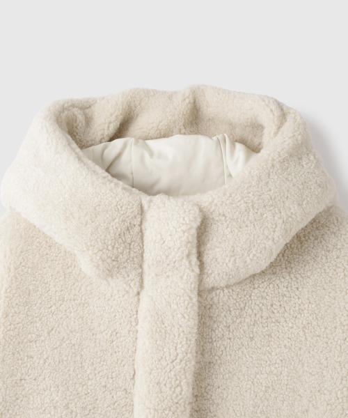 VICKY（ビッキー）の「ショートボアナカワタドロストブルゾン（ブルゾン・レディース・ブラック/ブラウン・M）」の3枚目の写真