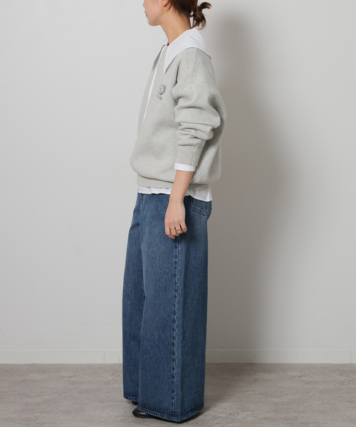 JOURNAL STANDARD relume(ジャーナルスタンダード レリューム)の「《追加 / 新色》ビッグカラーブラウス(シャツ/ブラウス・レディース・ブルー系その他/ホワイト・FREE)」の20枚目の写真