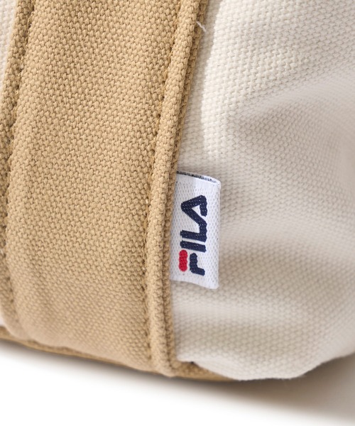 FILA(フィラ)の「【FILA × PEANUTS】コラボ ミニトートバッグ(トートバッグ・レディース・ベージュ/ブラック・FREE)」の13枚目の写真