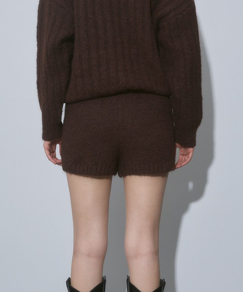 ENVYM（アンビー）の「コンパクト リブニット ショートパンツ（その他パンツ・レディース・ブラウン/ピンク/グレー・FREE）」の22枚目の写真