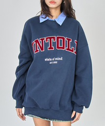 ANAP | ベロア刺繍 オーバーサイズ スウェット プルオーバー(スウェット)