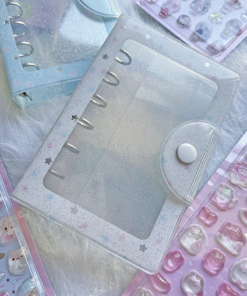 nini toys/ニニトイズ】≪MERING/メリング≫クリア6穴バインダー