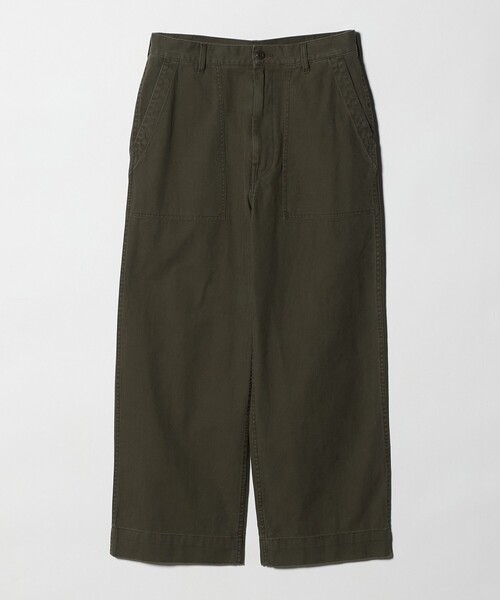 BEAUTY&YOUTH UNITED ARROWS(ビューティーアンドユースユナイテッドアローズ)の「ヘリンボーン ツイル ベイカーパンツ(カーゴパンツ・メンズ・オリーブ/ブラック・M/S/L/XL)」の12枚目の写真