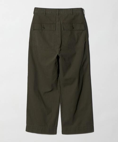 BEAUTY&YOUTH UNITED ARROWS(ビューティーアンドユースユナイテッドアローズ)の「ヘリンボーン ツイル ベイカーパンツ(カーゴパンツ・メンズ・オリーブ/ブラック・M/S/L/XL)」の13枚目の写真
