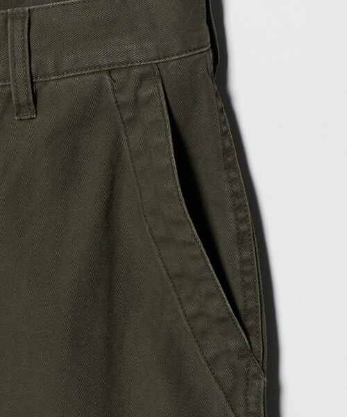 BEAUTY&YOUTH UNITED ARROWS(ビューティーアンドユースユナイテッドアローズ)の「ヘリンボーン ツイル ベイカーパンツ(カーゴパンツ・メンズ・オリーブ/ブラック・M/S/L/XL)」の15枚目の写真