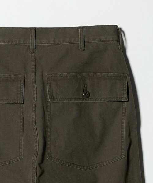 BEAUTY&YOUTH UNITED ARROWS(ビューティーアンドユースユナイテッドアローズ)の「ヘリンボーン ツイル ベイカーパンツ(カーゴパンツ・メンズ・オリーブ/ブラック・M/S/L/XL)」の16枚目の写真