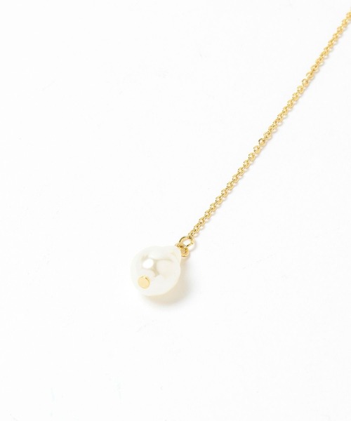 Andemiu（アンデミュウ）の「アシメパールY字ネックレス639531（ネックレス・レディース・シルバー/ゴールド・FREE）」の8枚目の写真