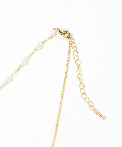 Andemiu（アンデミュウ）の「アシメパールY字ネックレス639531（ネックレス・レディース・シルバー/ゴールド・FREE）」の10枚目の写真