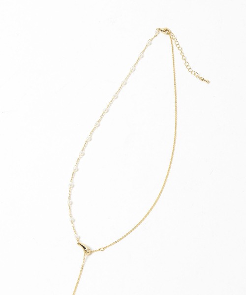 Andemiu（アンデミュウ）の「アシメパールY字ネックレス639531（ネックレス・レディース・シルバー/ゴールド・FREE）」の11枚目の写真