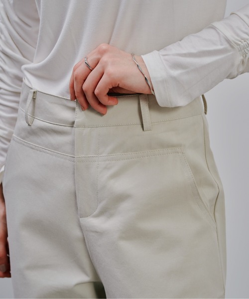 Julep(ジュレップ)の「chino Wide Pants(チノパンツ・レディース・アイボリー/ベージュ/ブラック・SMALL/MEDIUM)」の13枚目の写真