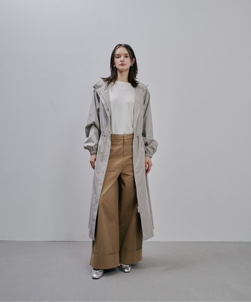 Julep(ジュレップ)の「chino Wide Pants(チノパンツ・レディース・アイボリー/ベージュ/ブラック・SMALL/MEDIUM)」の20枚目の写真