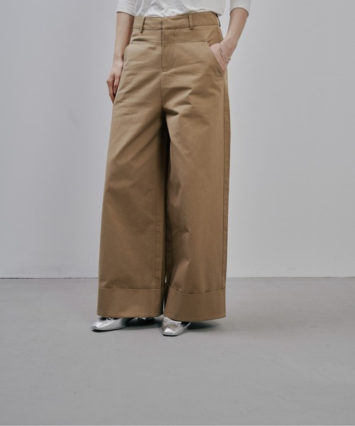 Julep(ジュレップ)の「chino Wide Pants(チノパンツ・レディース・アイボリー/ベージュ/ブラック・SMALL/MEDIUM)」の21枚目の写真