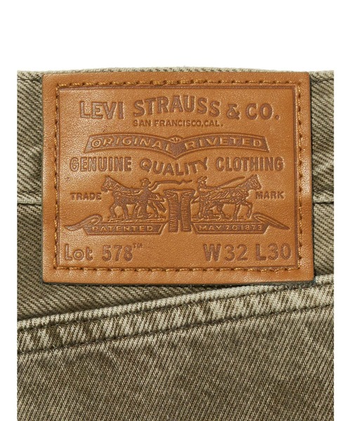 Levi's(リーバイス)の「Levi's/リーバイス 578(TM) バギージーンズ グリーン(デニムパンツ・メンズ・グリーン・28inch/30inch/32inch/34inch/36inch)」の15枚目の写真