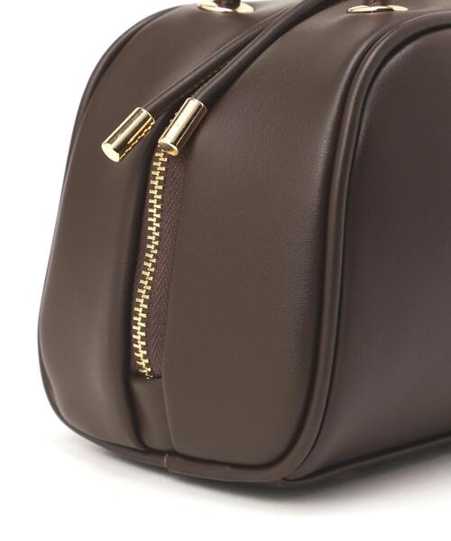 NATURAL BEAUTY BASIC（ナチュラルビューティーベーシック）の「◇スリーズボストンバッグ（ボストンバッグ・レディース・ベージュ系その他/ダークブラウン/ブラック・ﾌﾘ-）」の10枚目の写真