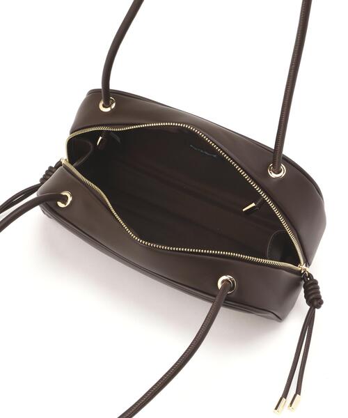 NATURAL BEAUTY BASIC（ナチュラルビューティーベーシック）の「◇スリーズボストンバッグ（ボストンバッグ・レディース・ベージュ系その他/ダークブラウン/ブラック・ﾌﾘ-）」の12枚目の写真