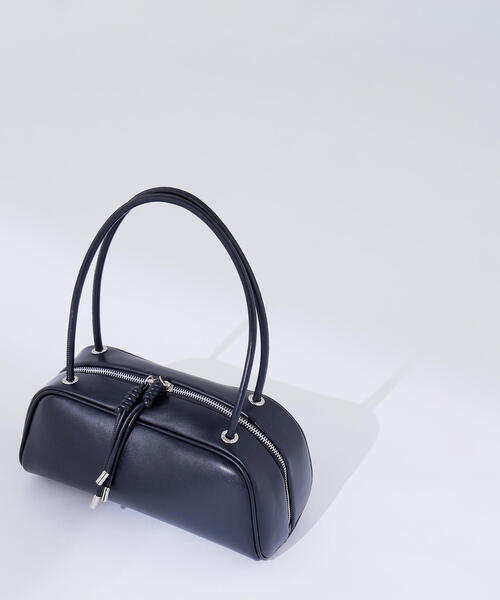 NATURAL BEAUTY BASIC（ナチュラルビューティーベーシック）の「◇スリーズボストンバッグ（ボストンバッグ・レディース・ベージュ系その他/ダークブラウン/ブラック・ﾌﾘ-）」の2枚目の写真