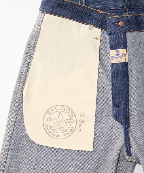 Lee(リー)の「Wrangler/ラングラー ARCHIVE 11MWZ 1958 MODEL(デニムパンツ・メンズ・ノンウォッシュ・28/29/30/31/32/33/34/36/38)」の13枚目の写真