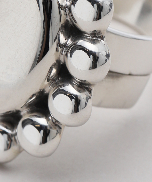 Spick & Span（スピックアンドスパン）の「BASENOTES / ベースノート FLOWER RING BN-H003（リング・レディース・シルバー・5）」の7枚目の写真