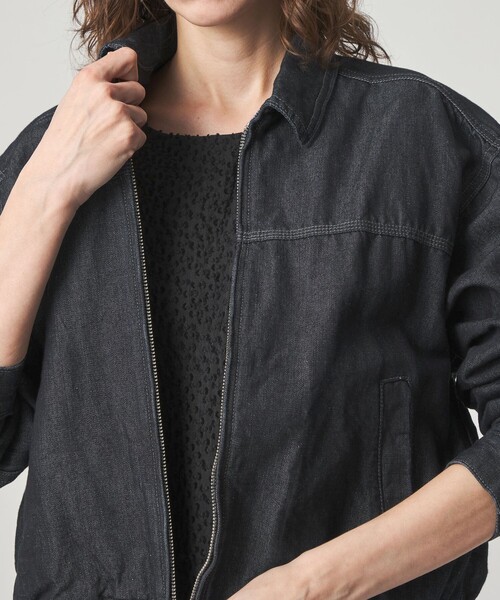 Steven Alan（スティーブンアラン）の「＜Steven Alan＞ライト デニム ジップ ブルゾン（デニムジャケット・レディース・コバルトブルー/ネイビー・S/M）」の21枚目の写真