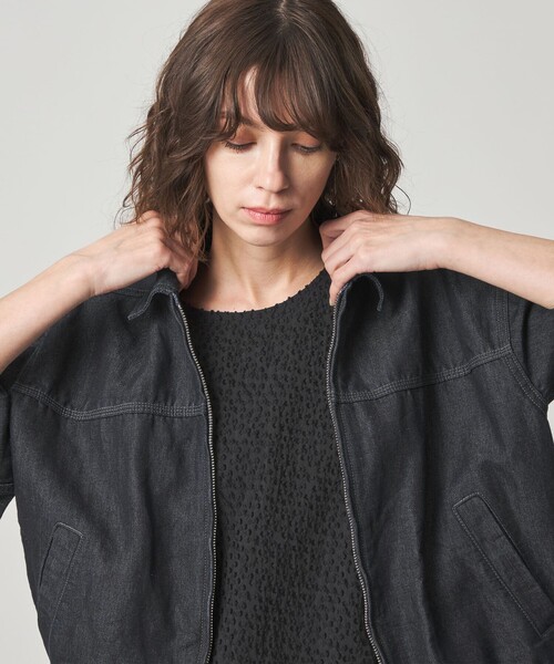 Steven Alan（スティーブンアラン）の「＜Steven Alan＞ライト デニム ジップ ブルゾン（デニムジャケット・レディース・コバルトブルー/ネイビー・S/M）」の20枚目の写真