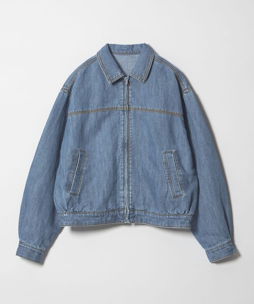 Steven Alan（スティーブンアラン）の「＜Steven Alan＞ライト デニム ジップ ブルゾン（デニムジャケット・レディース・コバルトブルー/ネイビー・S/M）」の18枚目の写真