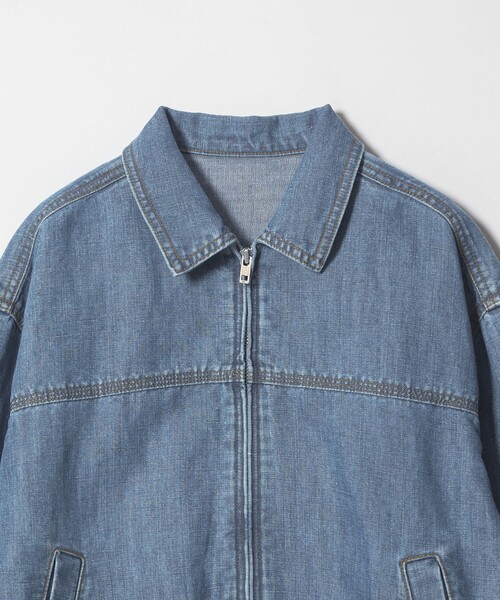 Steven Alan（スティーブンアラン）の「＜Steven Alan＞ライト デニム ジップ ブルゾン（デニムジャケット・レディース・コバルトブルー/ネイビー・S/M）」の16枚目の写真