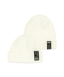 LMC | LABEL SHORT BEANIE ivory(ニットキャップ/ビーニー)