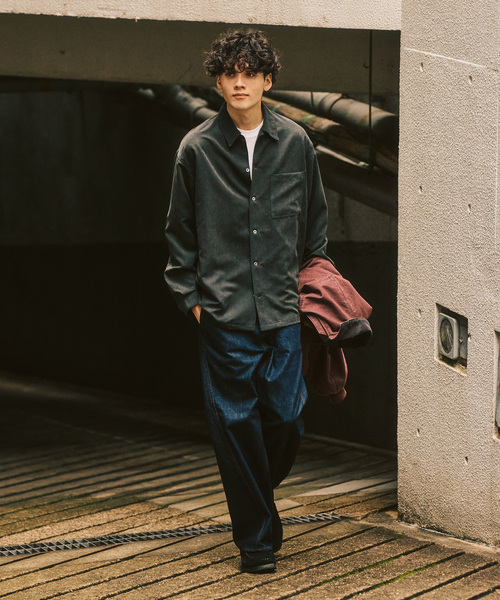 417 EDIFICE（フォーワンセブンエディフィス）の「【LE JAPON ATELIER】3Dデニムパンツ（デニムパンツ・メンズ・アイボリー/ブルー/ブルー系その他・SMALL/MEDIUM/LARGE）」の7枚目の写真