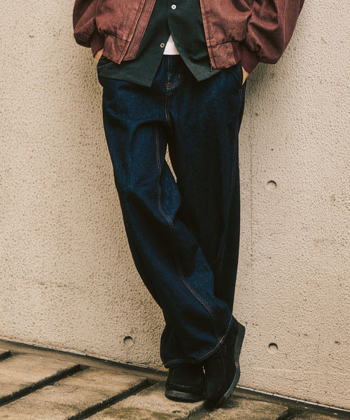 417 EDIFICE（フォーワンセブンエディフィス）の「【LE JAPON ATELIER】3Dデニムパンツ（デニムパンツ・メンズ・アイボリー/ブルー/ブルー系その他・SMALL/MEDIUM/LARGE）」の14枚目の写真