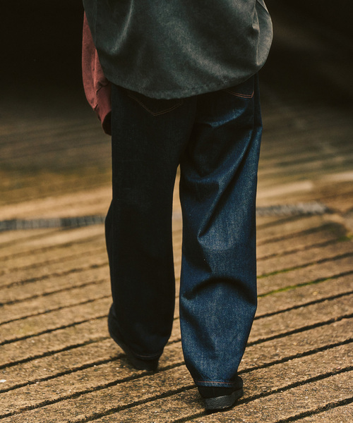 417 EDIFICE（フォーワンセブンエディフィス）の「【LE JAPON ATELIER】3Dデニムパンツ（デニムパンツ・メンズ・アイボリー/ブルー/ブルー系その他・SMALL/MEDIUM/LARGE）」の16枚目の写真