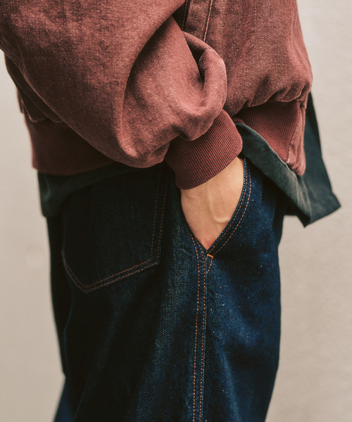 417 EDIFICE（フォーワンセブンエディフィス）の「【LE JAPON ATELIER】3Dデニムパンツ（デニムパンツ・メンズ・アイボリー/ブルー/ブルー系その他・SMALL/MEDIUM/LARGE）」の18枚目の写真