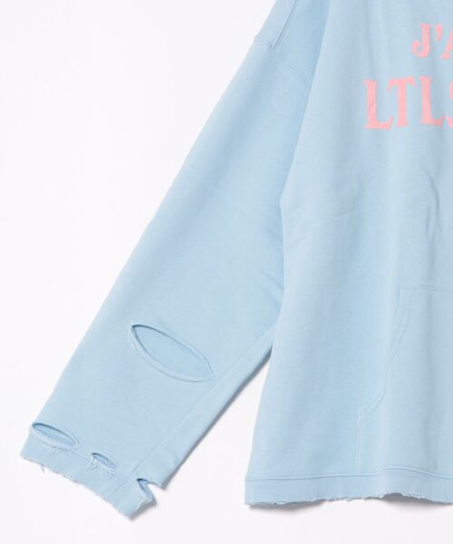Little sunny bite（リトルサニーバイト）の「littlesunnybite/リトルサニーバイト/Jadore LSB hoodie（パーカー・レディース・ブラック/ブルー/ホワイト・S/M）」の21枚目の写真