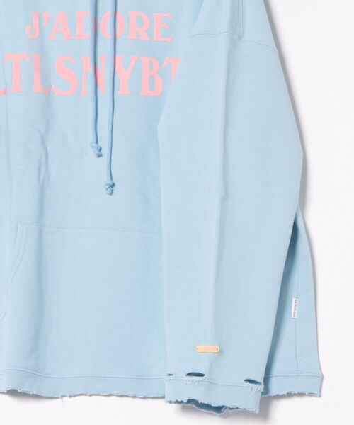 Little sunny bite（リトルサニーバイト）の「littlesunnybite/リトルサニーバイト/Jadore LSB hoodie（パーカー・レディース・ブラック/ブルー/ホワイト・S/M）」の22枚目の写真