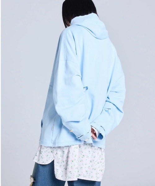 Little sunny bite（リトルサニーバイト）の「littlesunnybite/リトルサニーバイト/Jadore LSB hoodie（パーカー・レディース・ブラック/ブルー/ホワイト・S/M）」の7枚目の写真