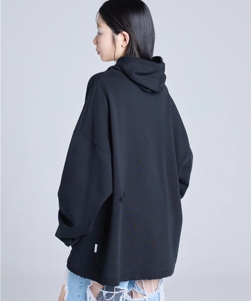 Little sunny bite（リトルサニーバイト）の「littlesunnybite/リトルサニーバイト/Jadore LSB hoodie（パーカー・レディース・ブラック/ブルー/ホワイト・S/M）」の5枚目の写真