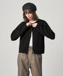 セール】＜Steven Alan＞クラック ライク ノーカラー ジャケット