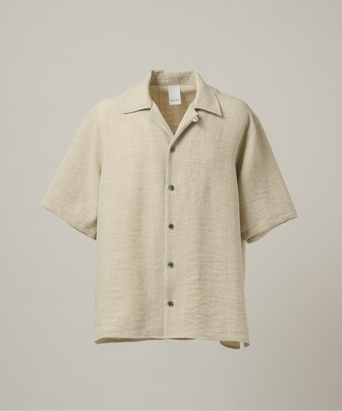 CASPER JOHN(キャスパージョン)の「Imitation linen shirts/イミテーションリネンシャツ(シャツ/ブラウス・メンズ・グレー/グリーン/ベージュ/ネイビー・LARGE/MEDIUM/SMALL/X-SMALL)」の19枚目の写真