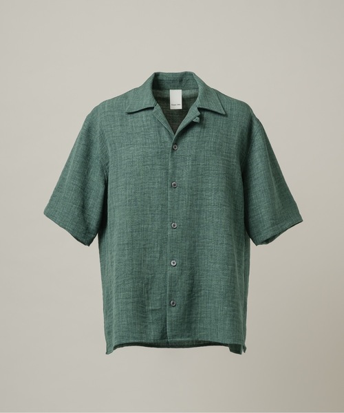 CASPER JOHN(キャスパージョン)の「Imitation linen shirts/イミテーションリネンシャツ(シャツ/ブラウス・メンズ・グレー/グリーン/ベージュ/ネイビー・LARGE/MEDIUM/SMALL/X-SMALL)」の22枚目の写真