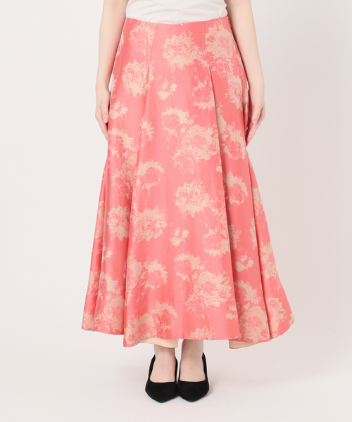 VERMEIL par iena（ヴェルメイユパーイエナ）の「GIRANI タックスカート（スカート・レディース・ピンク・38/36）」の7枚目の写真