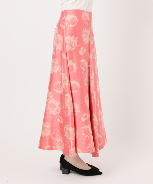 VERMEIL par iena（ヴェルメイユパーイエナ）の「GIRANI タックスカート（スカート・レディース・ピンク・38/36）」の10枚目の写真