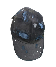 RUNDS（ランディエス）の「デニムリペアボールキャップ（キャップ）」