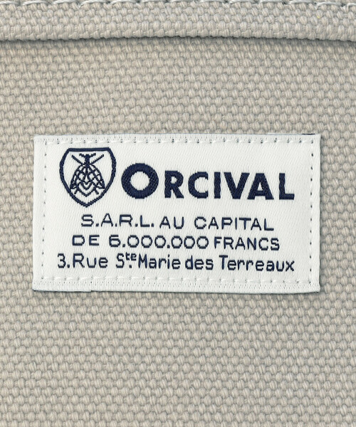 ORCIVAL(オーシバル)の「ORCIVAL | キャンバストートバッグ 小 UNISEX(トートバッグ・レディース・ホワイト系その他5/グレー系その他・-)」の10枚目の写真