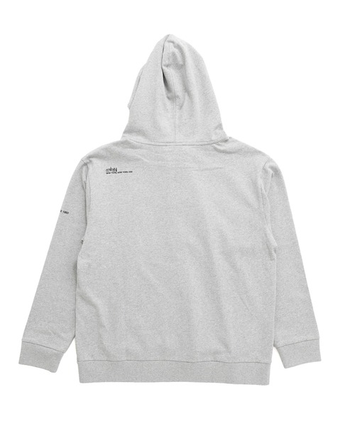 Manhattan Portage（マンハッタンポーテージ）の「Full Zip Parka（パーカー・メンズ・ブラック/ヘザーグレー・SMALL/MEDIUM/LARGE/X-LARGE）」の3枚目の写真