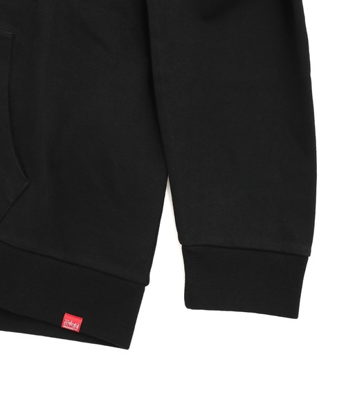 Manhattan Portage（マンハッタンポーテージ）の「Full Zip Parka（パーカー・メンズ・ブラック/ヘザーグレー・SMALL/MEDIUM/LARGE/X-LARGE）」の6枚目の写真