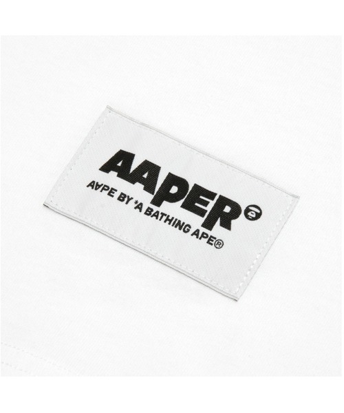 AAPE BY A BATHING APE(エーエイプバイアベイシングエイプ)の「AAPER "ALDO & ROMEO" TEE(Tシャツ/カットソー・メンズ・ブラック/ホワイト・MEDIUM/SMALL/LARGE/X-LARGE/XX-LARGE)」の6枚目の写真